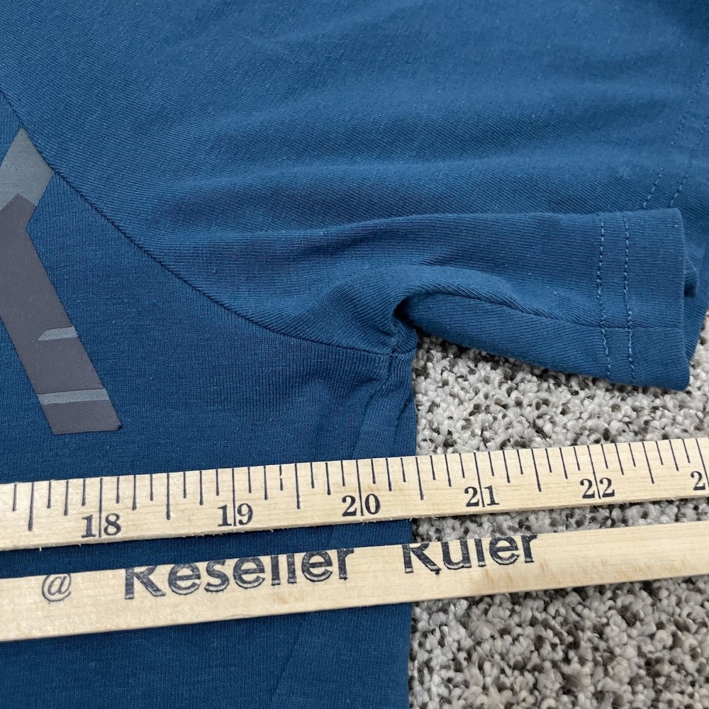 Gymshark Shirt Mens Medium LIFTING CLUB RARE Curved Hem Athletic Black Workout - Picture 7 of 9